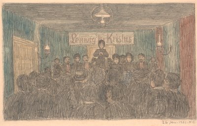 Opwekkingsbijeenkomst in Lemvig door Niels Jakob Jakobsen Bjerre