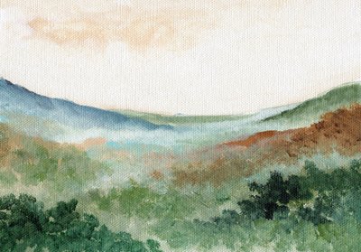 Misty Mountain Valley door Nikita Jariwala