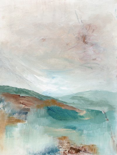 Rustig abstract landschap door Nikita Jariwala