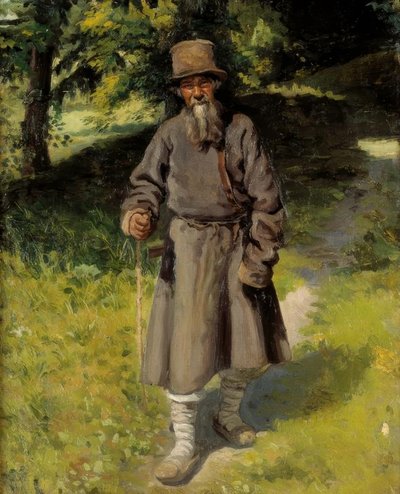 De Wandelaar door Nikolai Alexandrowitsch Jaroschenko
