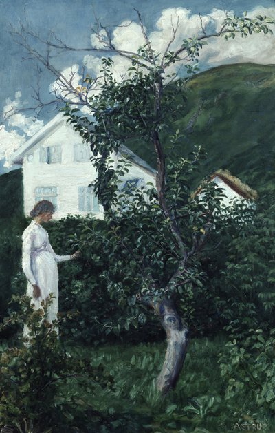 Laatste zomerdagen, ca. 1911 door Nikolai Astrup