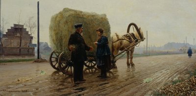 Deal, 1889 door Nikolaj Alekseevich Kasatkin
