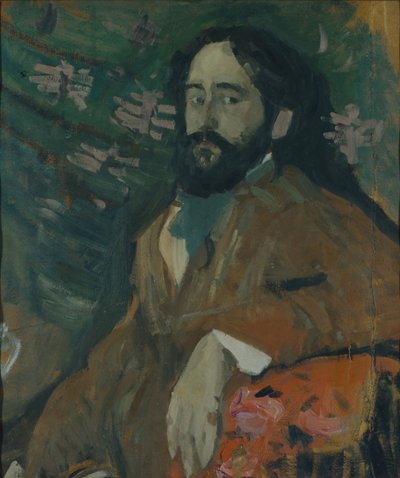 Portret van de schilder Nikolay Milioti 1874-1962, 1908 door Nikolaj Nikolaevic Sapunov
