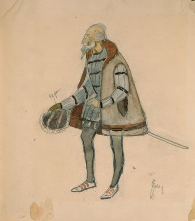 Beeldje van Hertog Johann door Nikolaj Pawlowitsch Uljanow