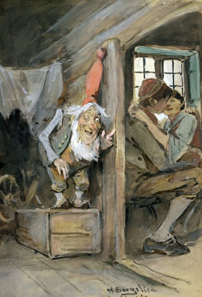 Op de loer liggen door Nils Bergslien