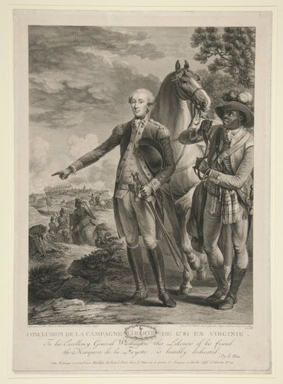 Conclusie van de Campagne van 1781 in Virginia door Noël Le Mire