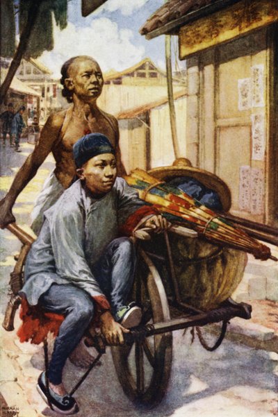 China: Een kruiwagen door Norman Hardy