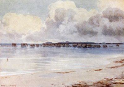 Marien Dorp, Tupusuli, Brits Nieuw-Guinea door Norman Hardy