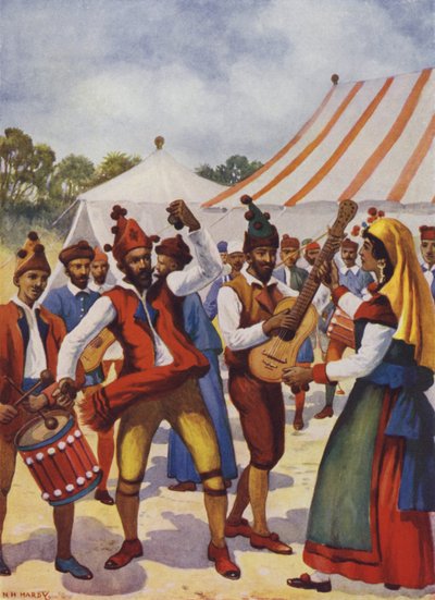 Spaanse Zigeuners door Norman Hardy