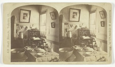 Zonder Titel [interieur], 1865-1882 door North and Oswald