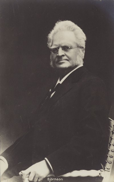 Bjornstjerne Bjornson, Noorse componist (1832-1910) door Norwegian Photographer