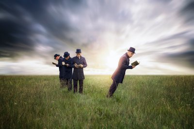 Surrealistische lezers door Nuno Araujo