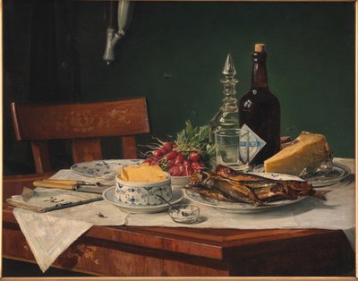 Een ontbijttafel door O.A. Hermansen