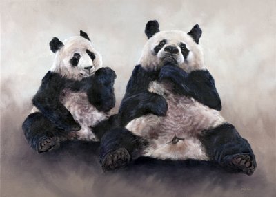 China beer, Pixiu, 2014 (acryl op doek) door Odile Kidd