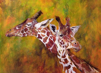 Giraffe door Odile Kidd