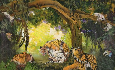 Onder de Banyanboom door Odile Kidd