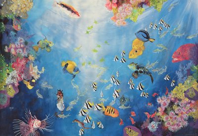 Onderwaterwereld II door Odile Kidd