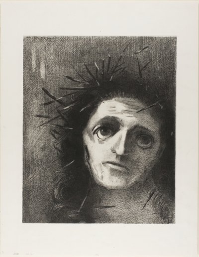 Christus door Odilon Redon