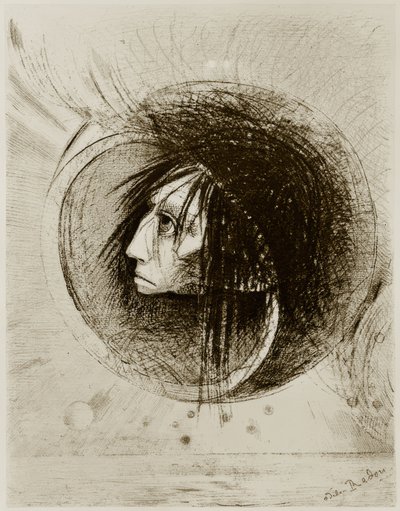 De ontsnapping door Odilon Redon