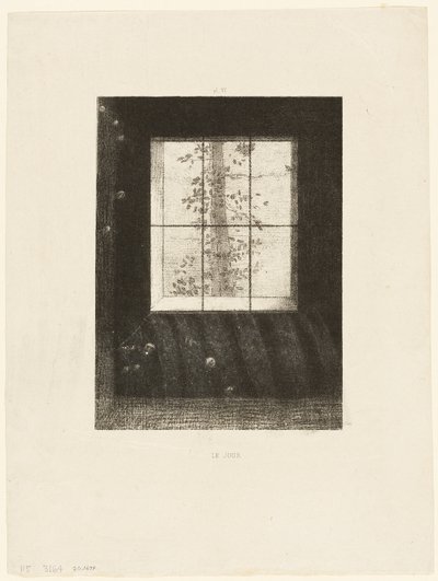 Dag, plaat 6 uit Dromen door Odilon Redon
