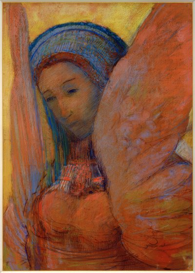 De Lyra (Sfinx) door Odilon Redon