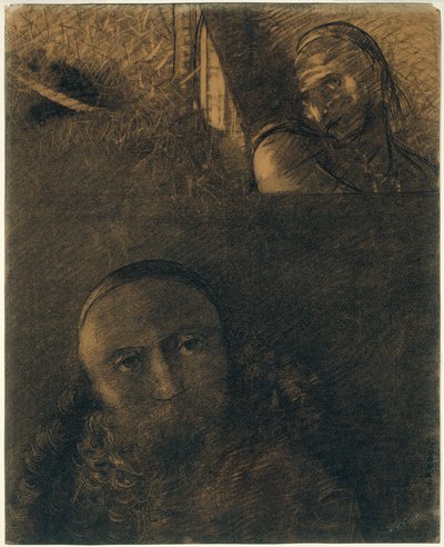 Faust en Mephistopheles door Odilon Redon