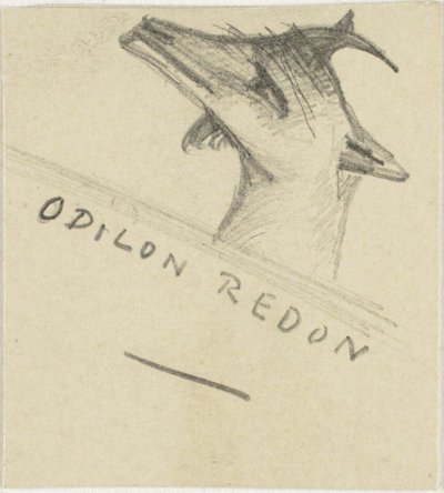 Geit door Odilon Redon