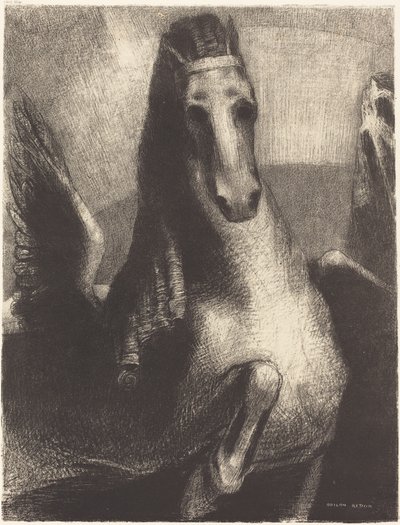 De Vleugel door Odilon Redon