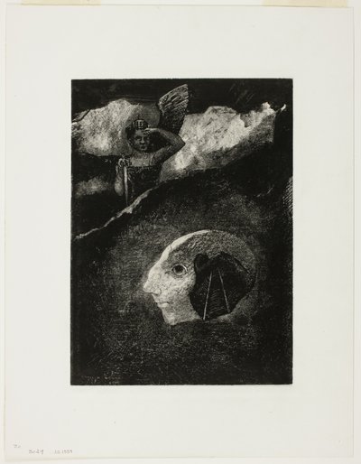 Limbo, plaat vier uit In Dromen door Odilon Redon