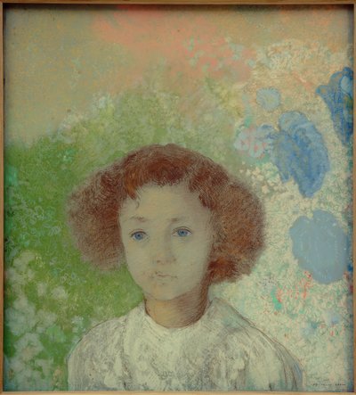 Mademoiselle de Gonet door Odilon Redon