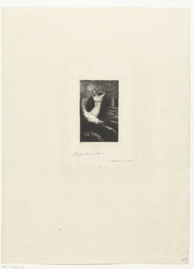 Overtocht van de ziel door Odilon Redon