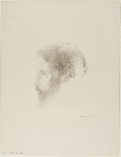 Pierre Bonnard door Odilon Redon