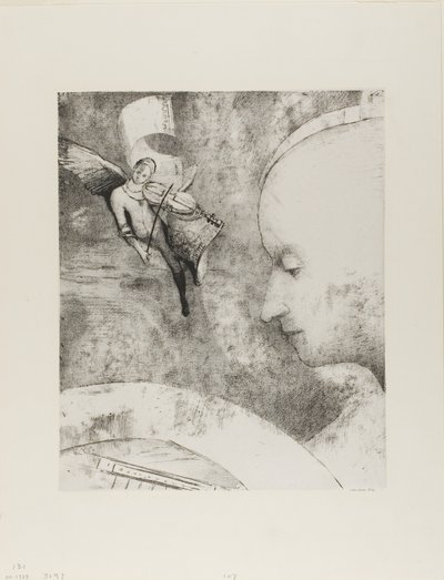De hemelse kunst door Odilon Redon