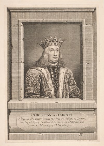 "Christiaan de Eerste" door Odvardt Helmoldt de Lode
