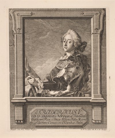 Frederik V als prins door Odvardt Helmoldt de Lode