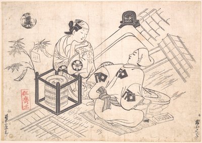  door Okumura Masanobu