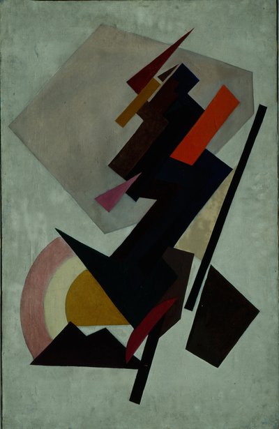 Abstracte compositie. Suprematisme, 1910s door Olga Rozanova