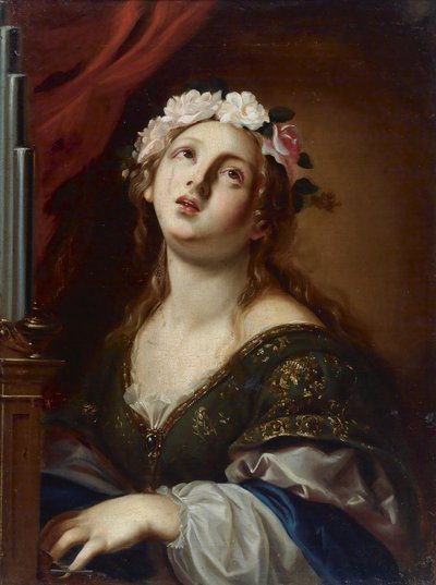 Heilige Cecilia door Onorio Marinari