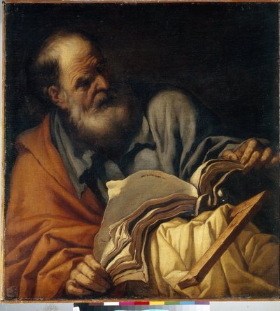 Sint-Thomas de Apostel door Orazio Borgianni