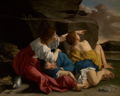 Lot en Zijn Dochters, c.1622 door Orazio Gentileschi