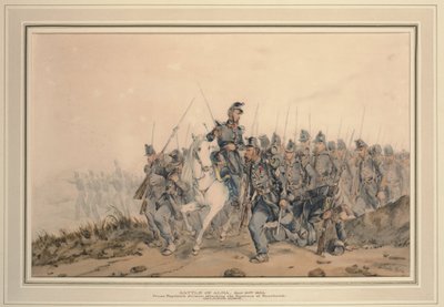 De Slag bij de Alma op 20 september 1854, 1854 door Orlando Norie