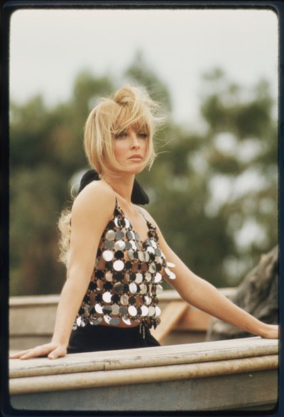 Portret van Sharon Tate door Orlando Suero