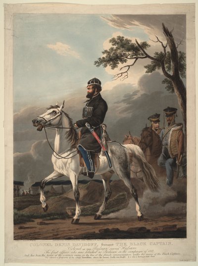 Denis Davydov 1784-1839, 1814 door Orlowski