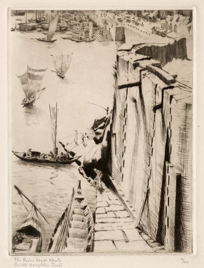 Rivieroever, Oporto door Orville Houghton Peets