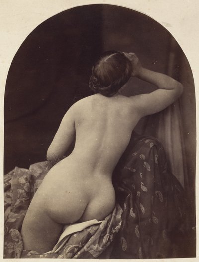 Ariadne,1857 (foto) door Oscar Gustav Rejlander