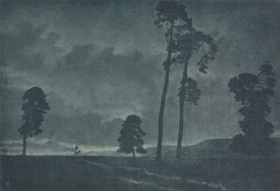 Camera Work: De eenzame ruiter, 1904 door Oscar and Theodor Hofmeister