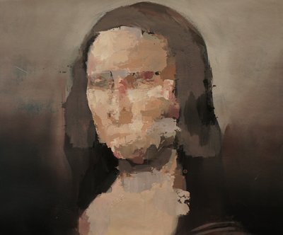 Mona Lisa, 2020 (acrylverf op doek) door Oscar Nin
