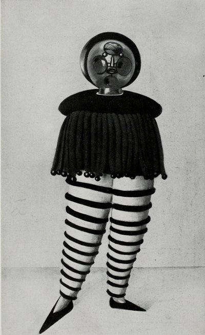 Van Het podium bij het Bauhaus Die Bühne im Bauhaus, 1925 door Oskar Schlemmer