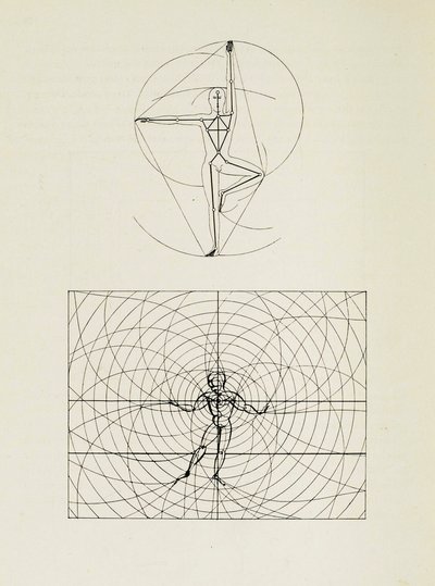 Van Het Podium bij het Bauhaus Die Bühne im Bauhaus door Oskar Schlemmer