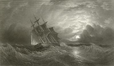 HMS Galatea op een Cruise door Oswald Walters Brierly